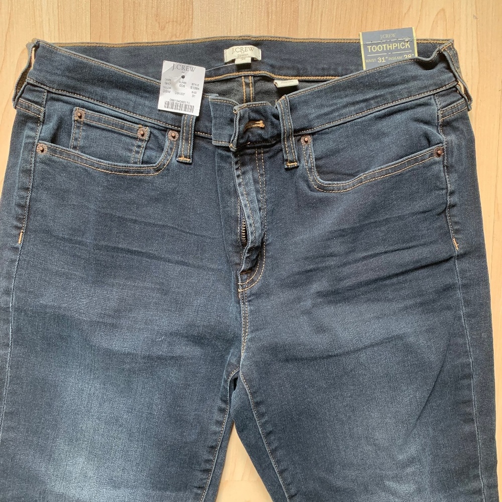 Brand New J. Crew Toothpick Jeans